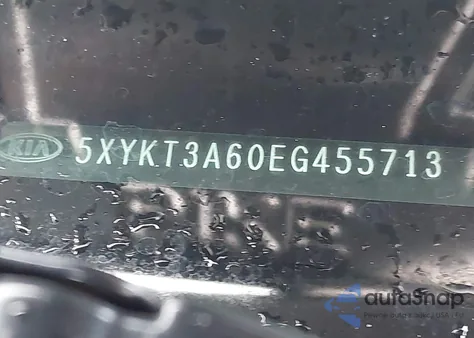 2014 Kia Sorento Lx из США, поврежденный, VIN 5XYKT3A60EG455713